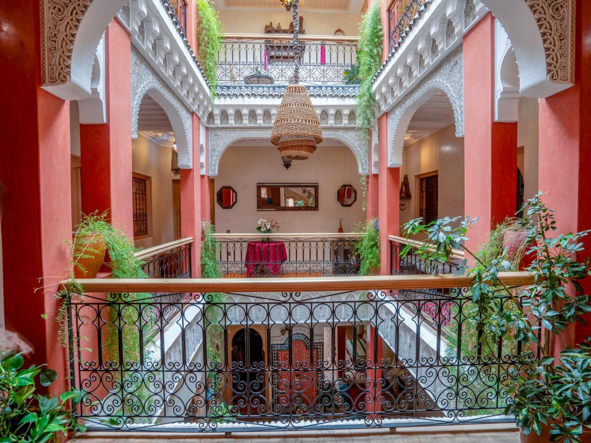 Riad Dar Ennakhla Marrakesh Exteriör bild