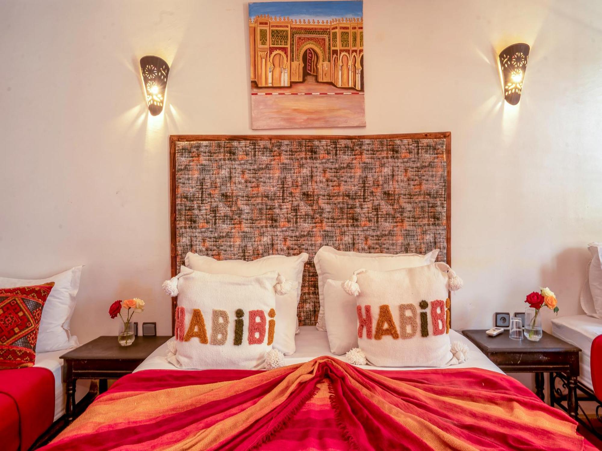 Riad Dar Ennakhla Marrakesh Exteriör bild