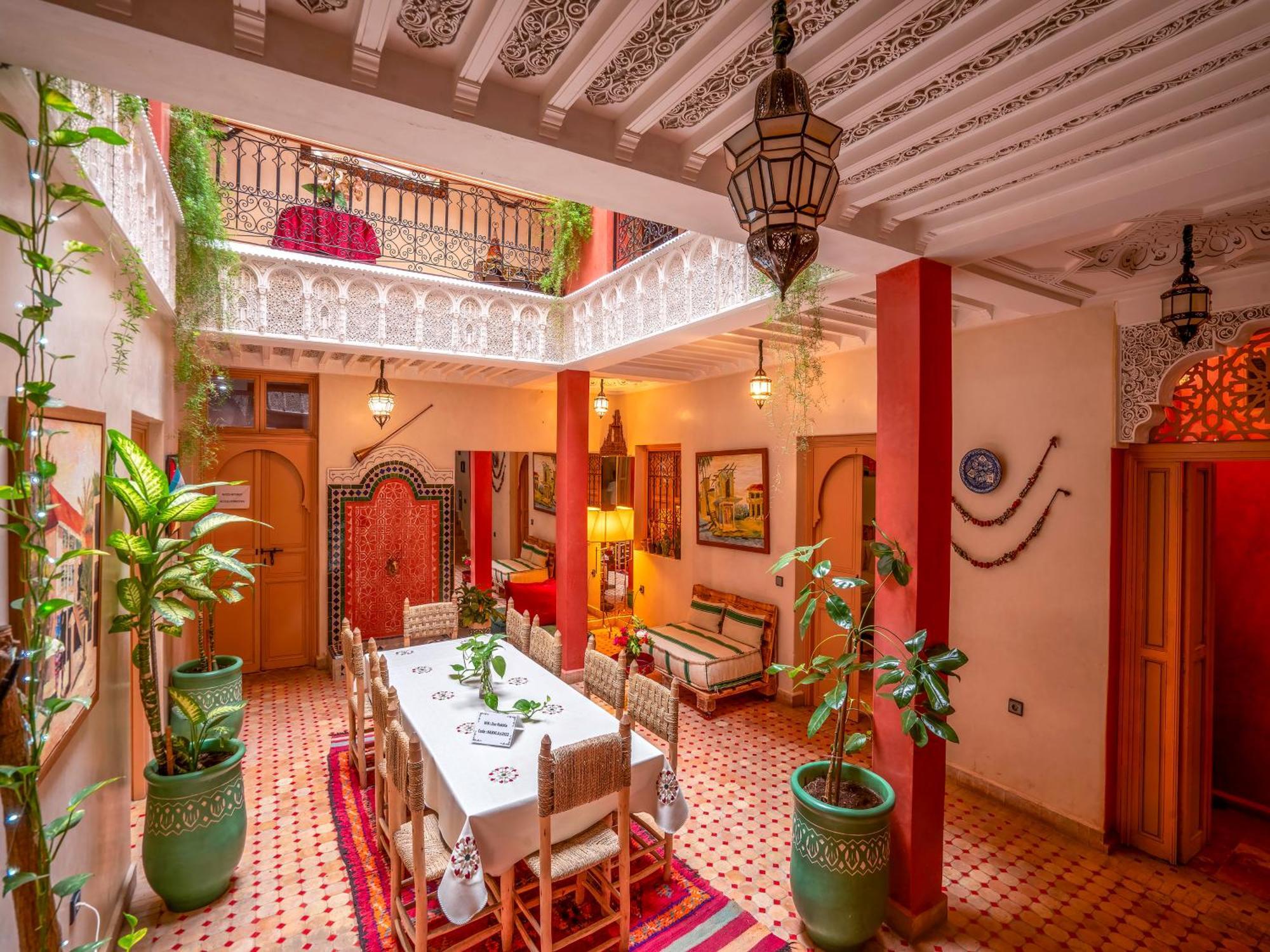 Riad Dar Ennakhla Marrakesh Exteriör bild