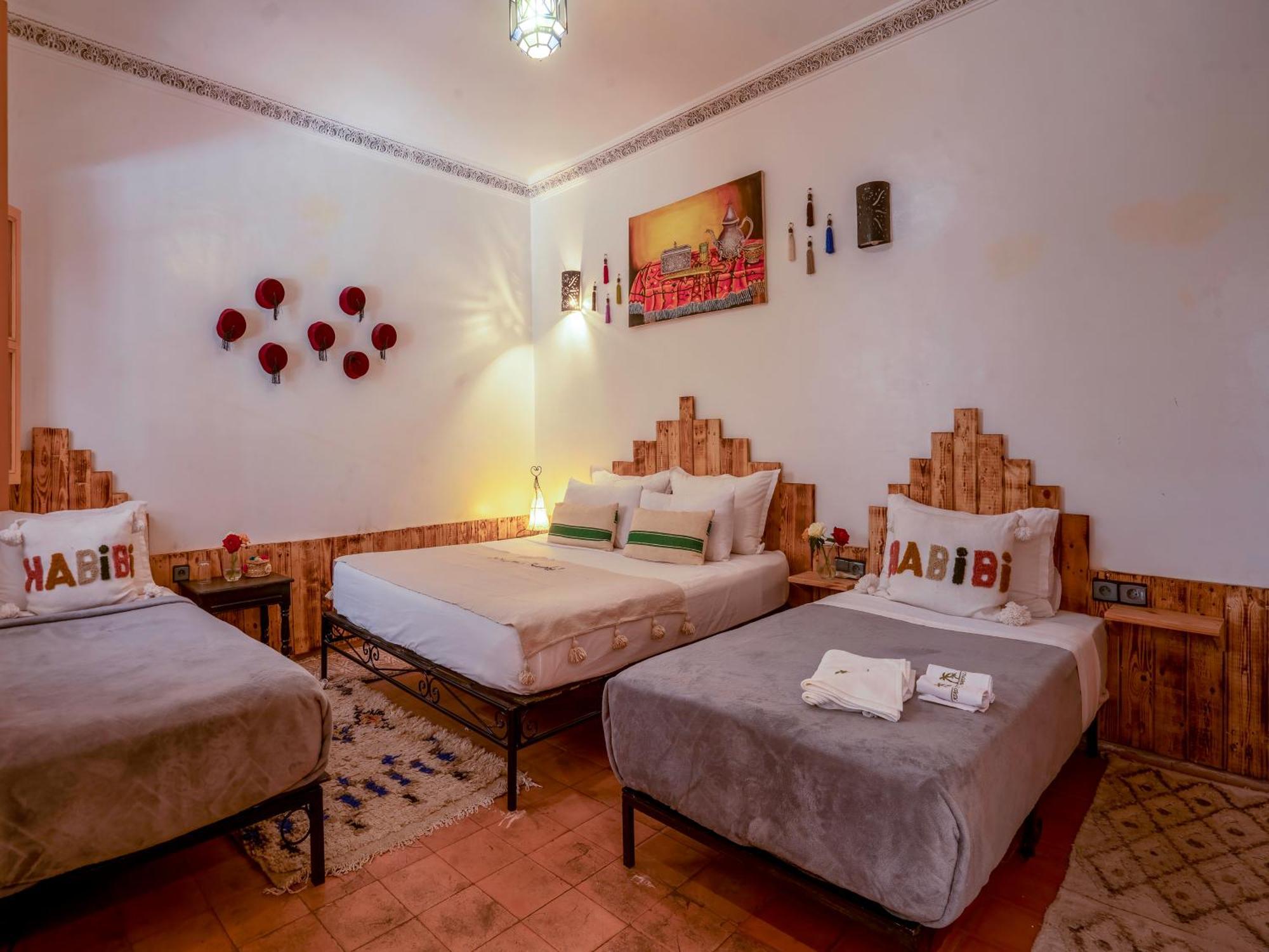 Riad Dar Ennakhla Marrakesh Exteriör bild