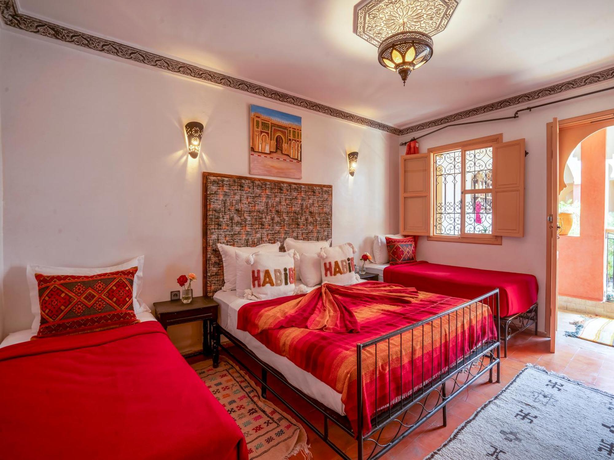 Riad Dar Ennakhla Marrakesh Exteriör bild