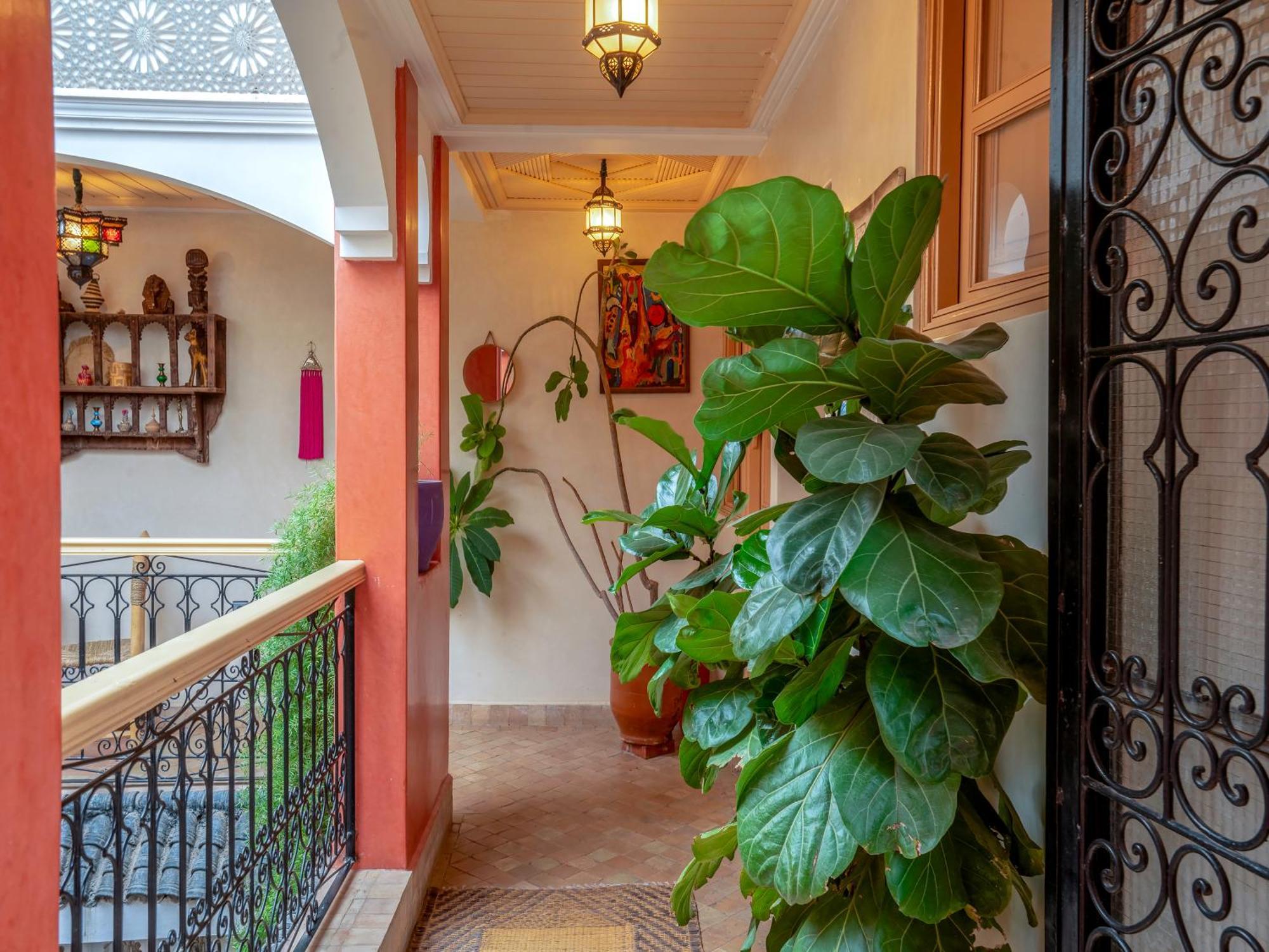 Riad Dar Ennakhla Marrakesh Exteriör bild