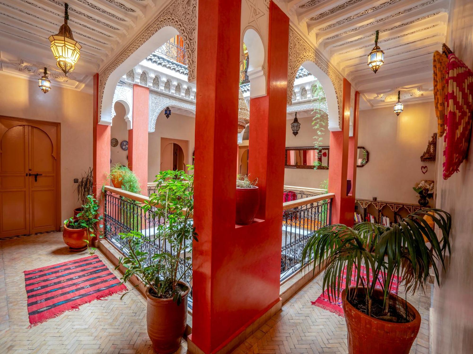 Riad Dar Ennakhla Marrakesh Exteriör bild