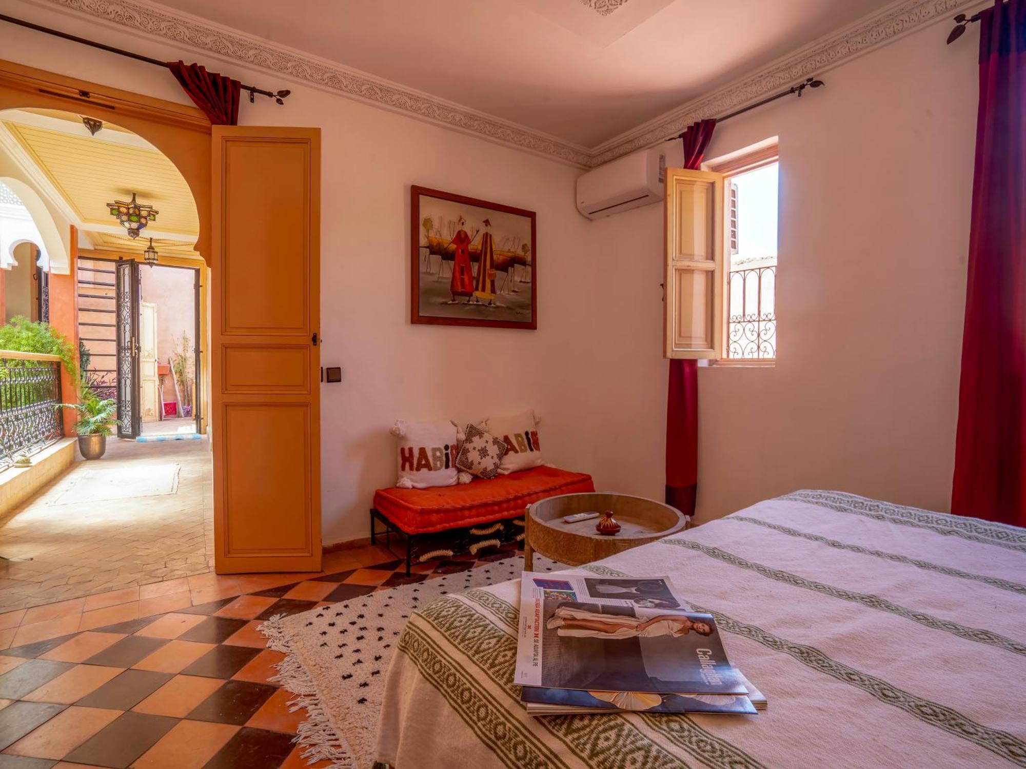 Riad Dar Ennakhla Marrakesh Exteriör bild