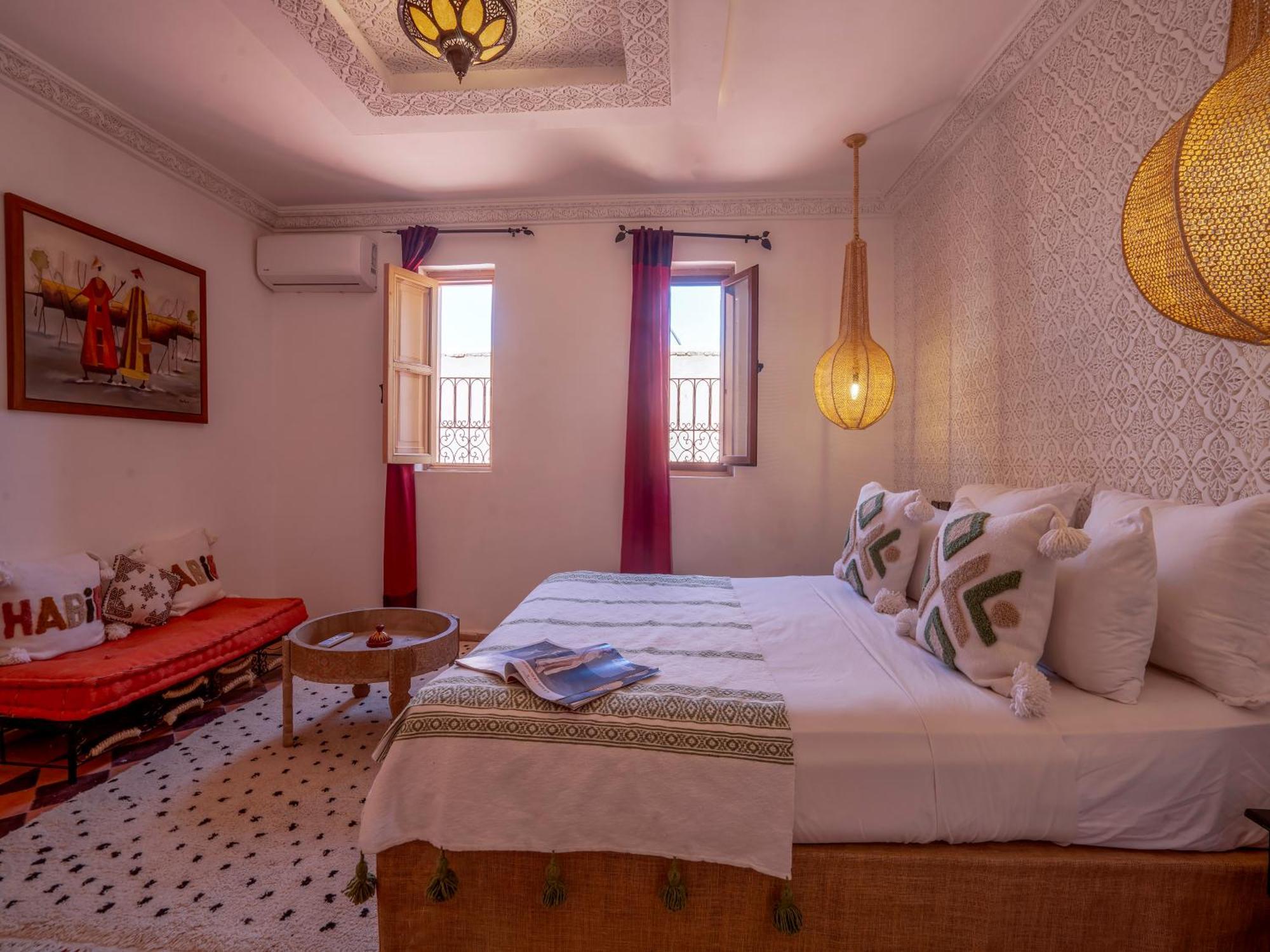 Riad Dar Ennakhla Marrakesh Exteriör bild