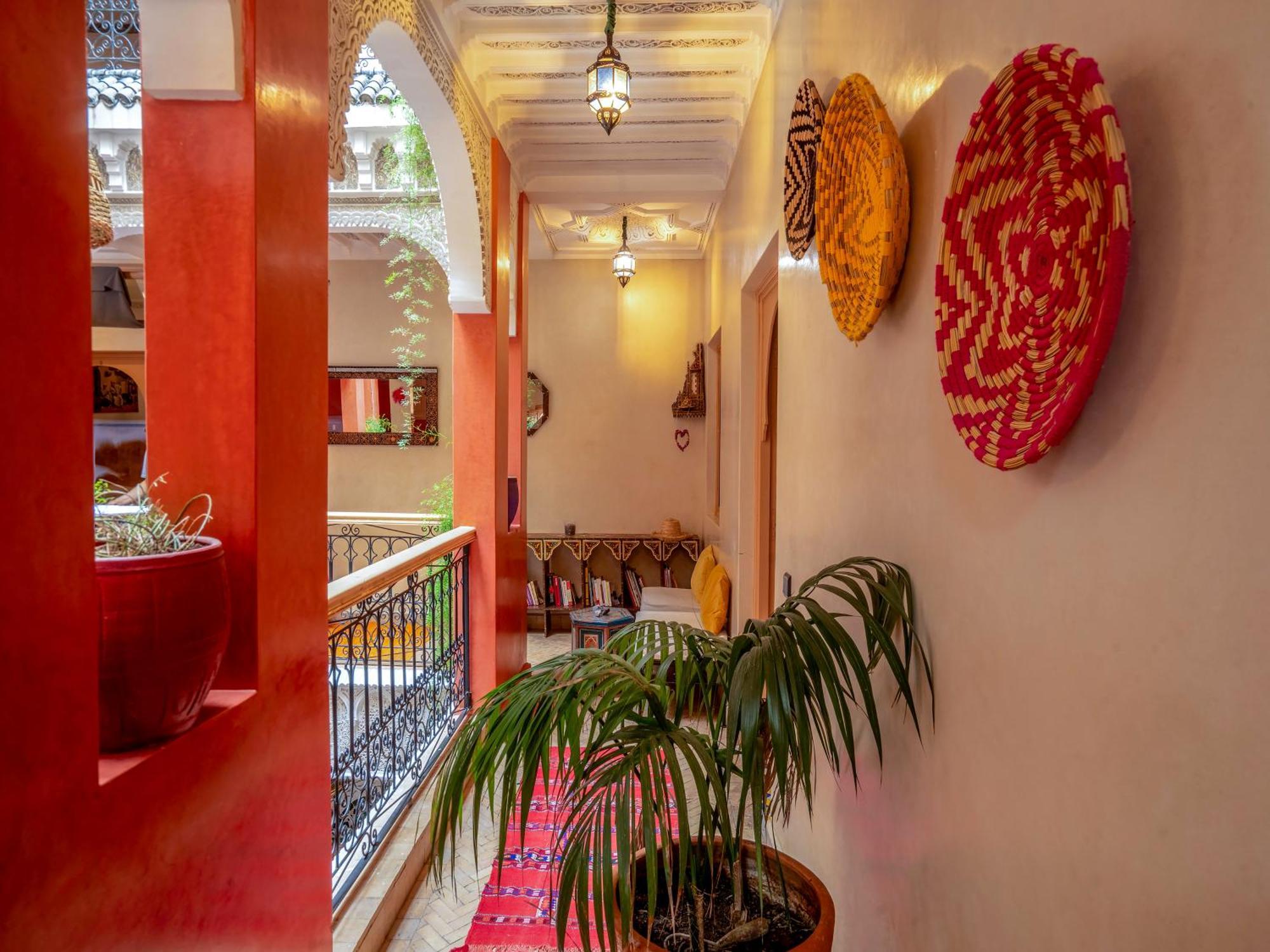 Riad Dar Ennakhla Marrakesh Exteriör bild