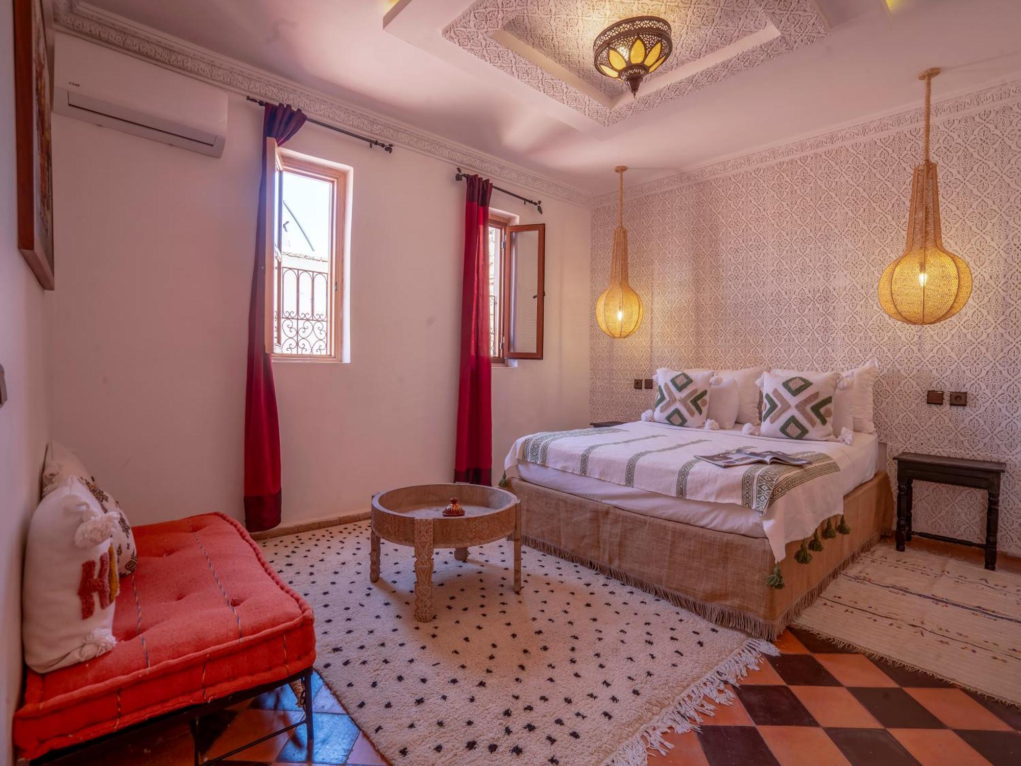 Riad Dar Ennakhla Marrakesh Exteriör bild