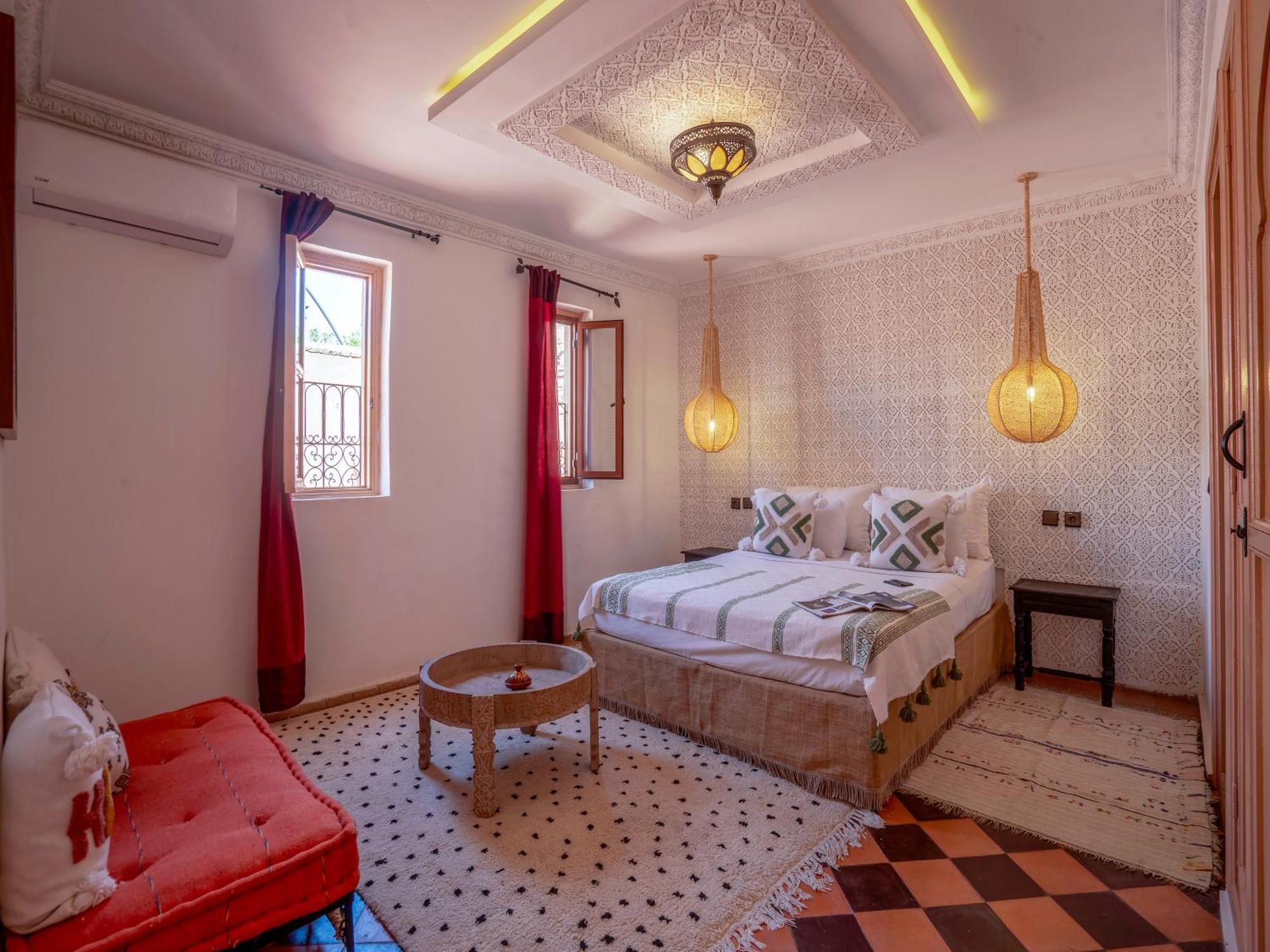 Riad Dar Ennakhla Marrakesh Exteriör bild