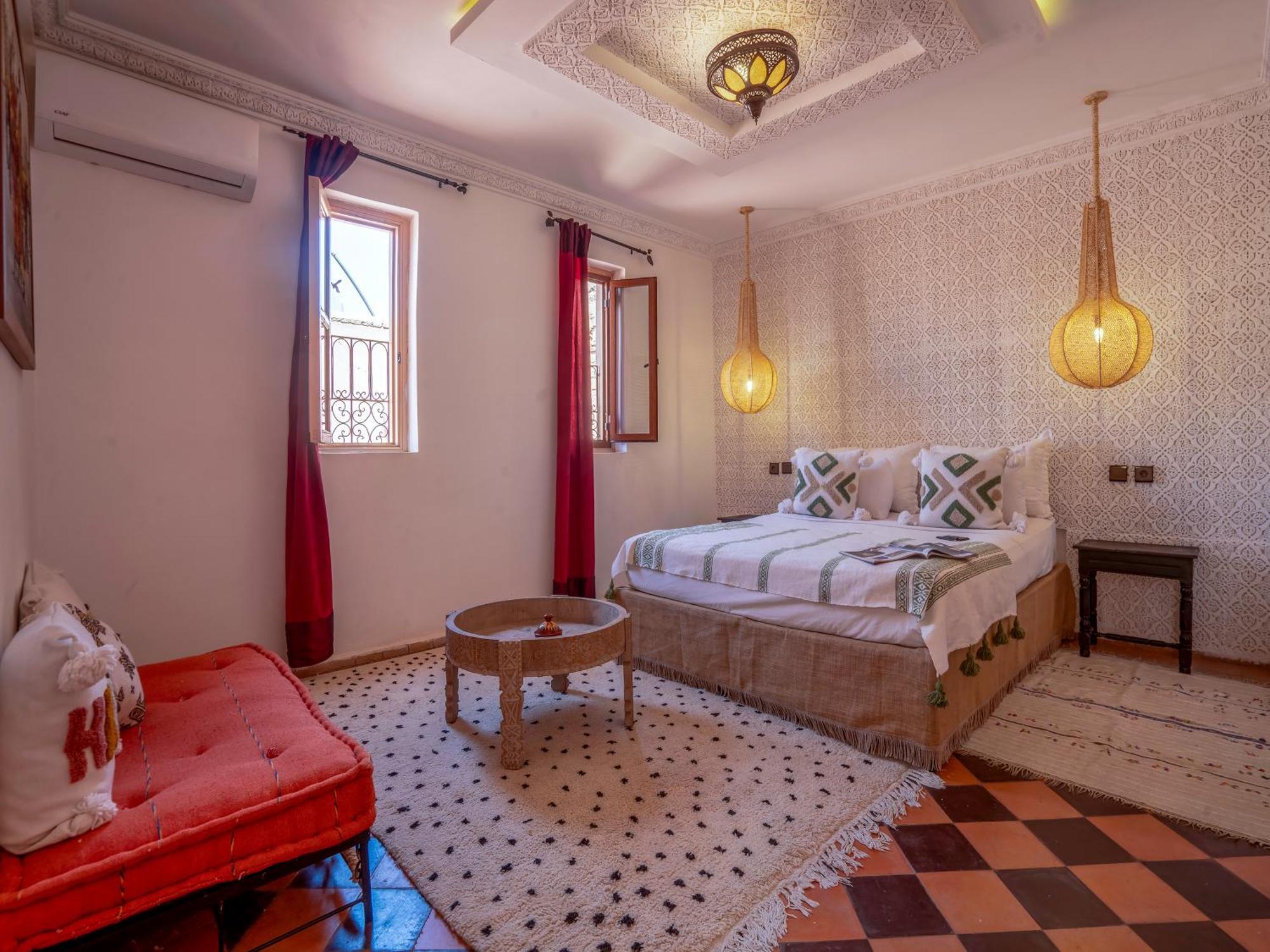Riad Dar Ennakhla Marrakesh Exteriör bild