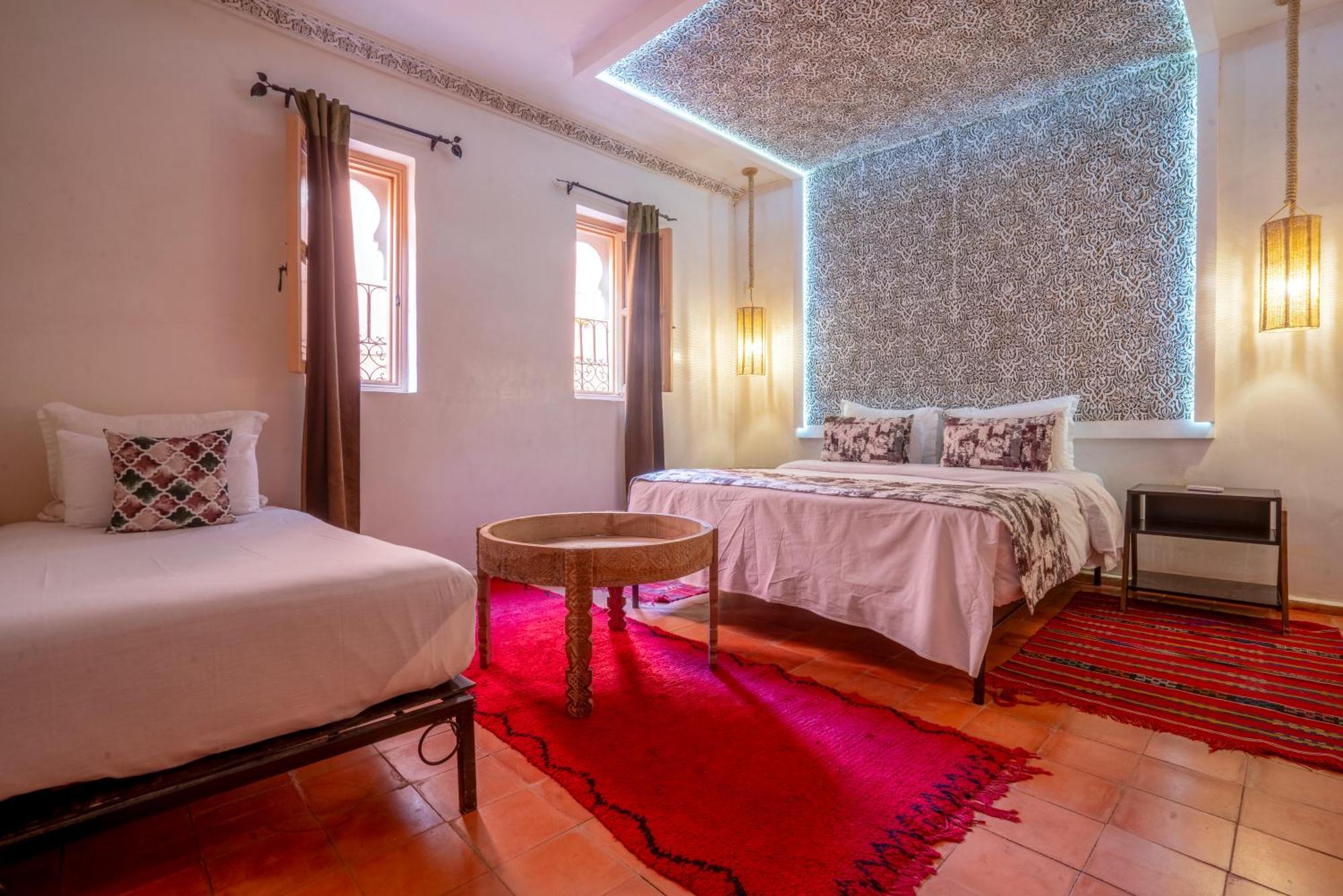 Riad Dar Ennakhla Marrakesh Exteriör bild